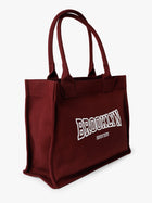 Brooklyn Canvas Tote Bag in Burgundy