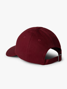 Logo Cap in Maroon Banner - BROOKLYN INDUSTRIES