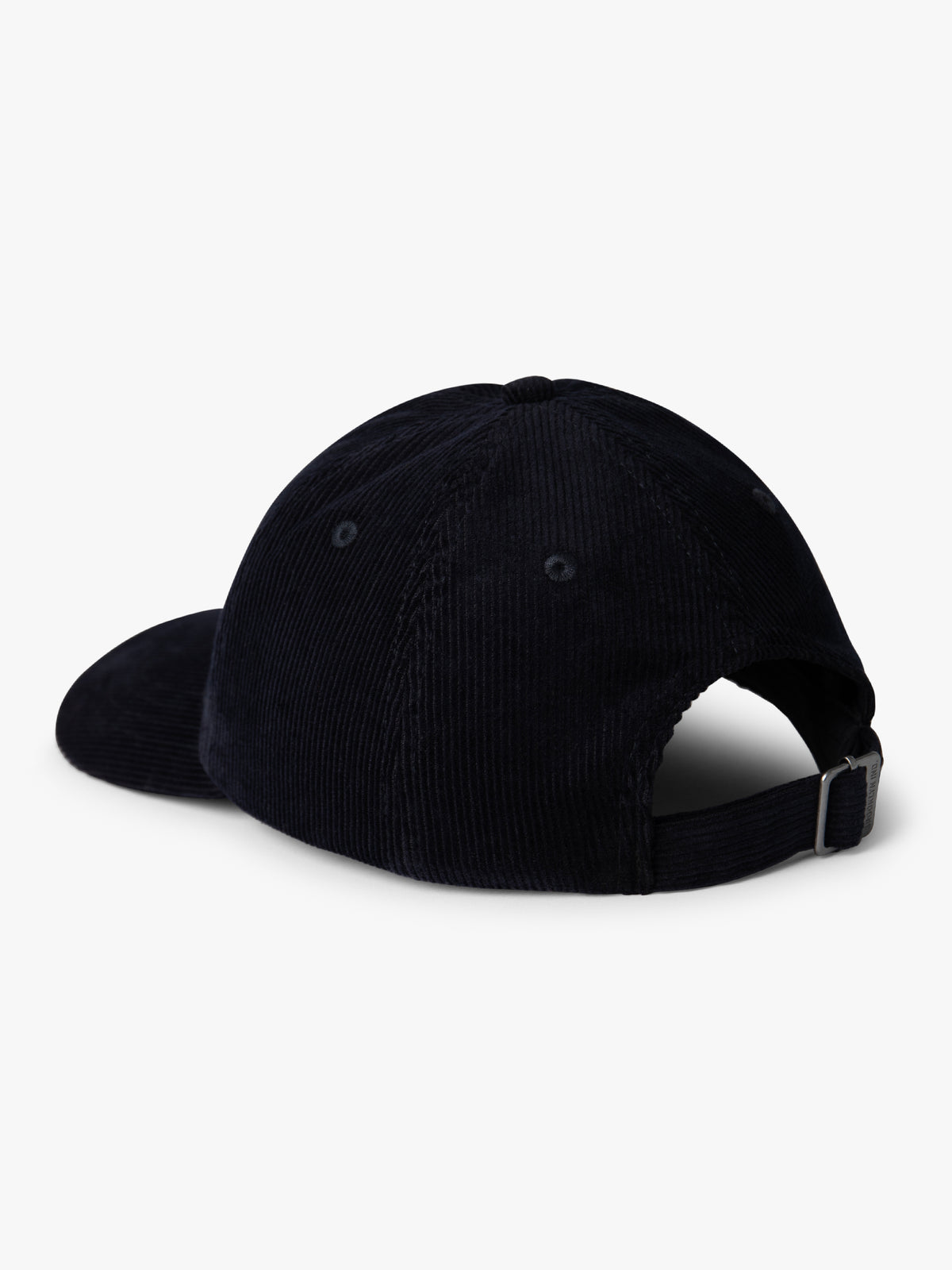 Corduroy Logo Cap in Total Eclipse - BROOKLYN INDUSTRIES