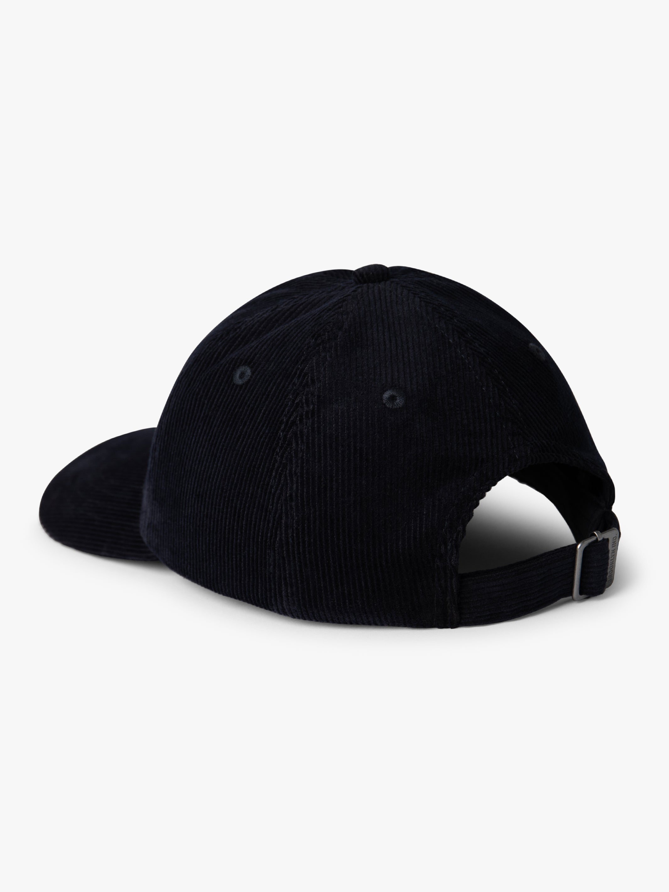 Corduroy Logo Cap in Total Eclipse - BROOKLYN INDUSTRIES