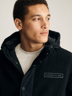 Men's Brooklyn Hooded Jacket in Anthracite - BROOKLYN INDUSTRIES
