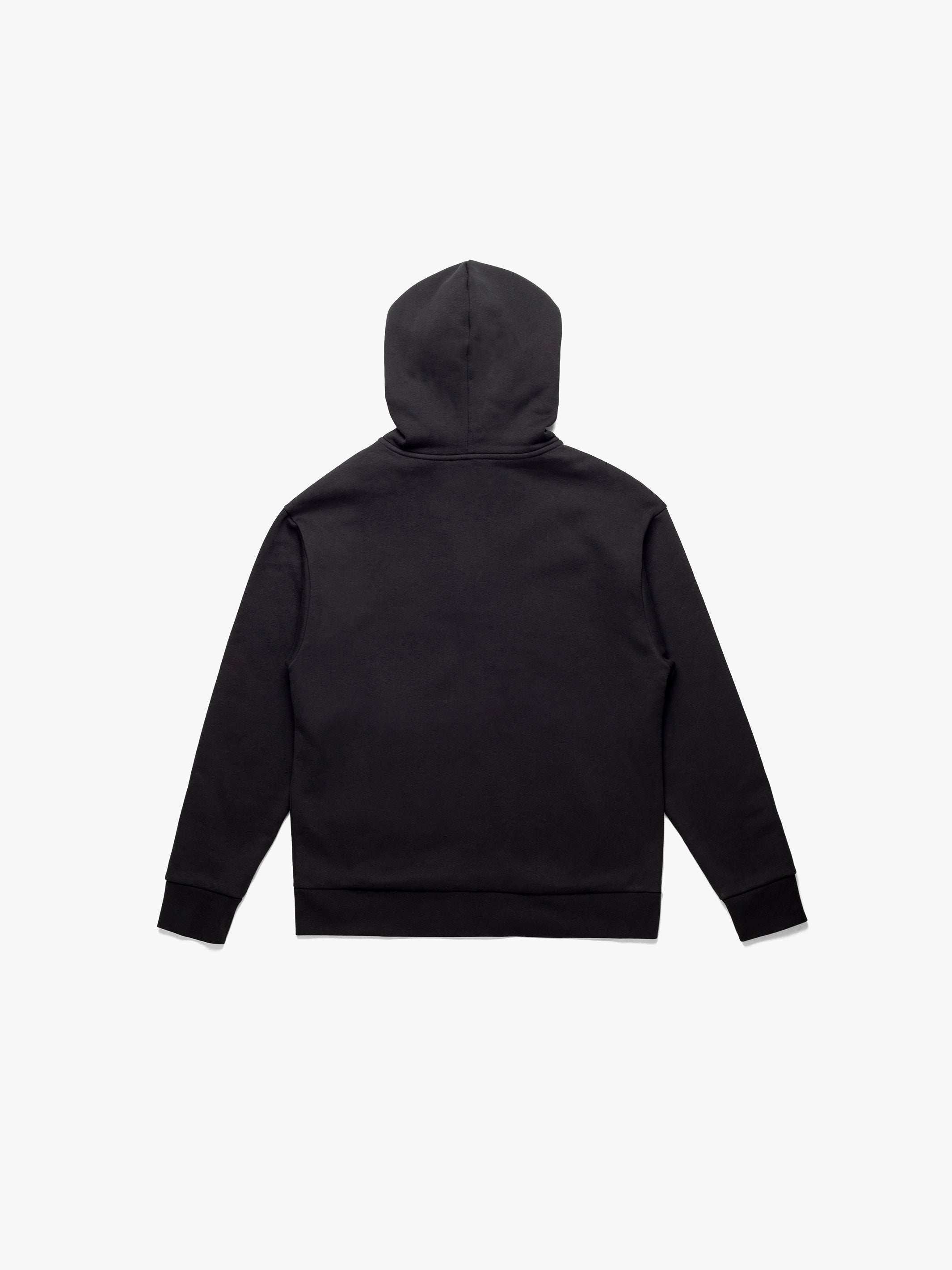 Men's Montrose Zip Up Hooded Sweatshirt In Black - BROOKLYN INDUSTRIES