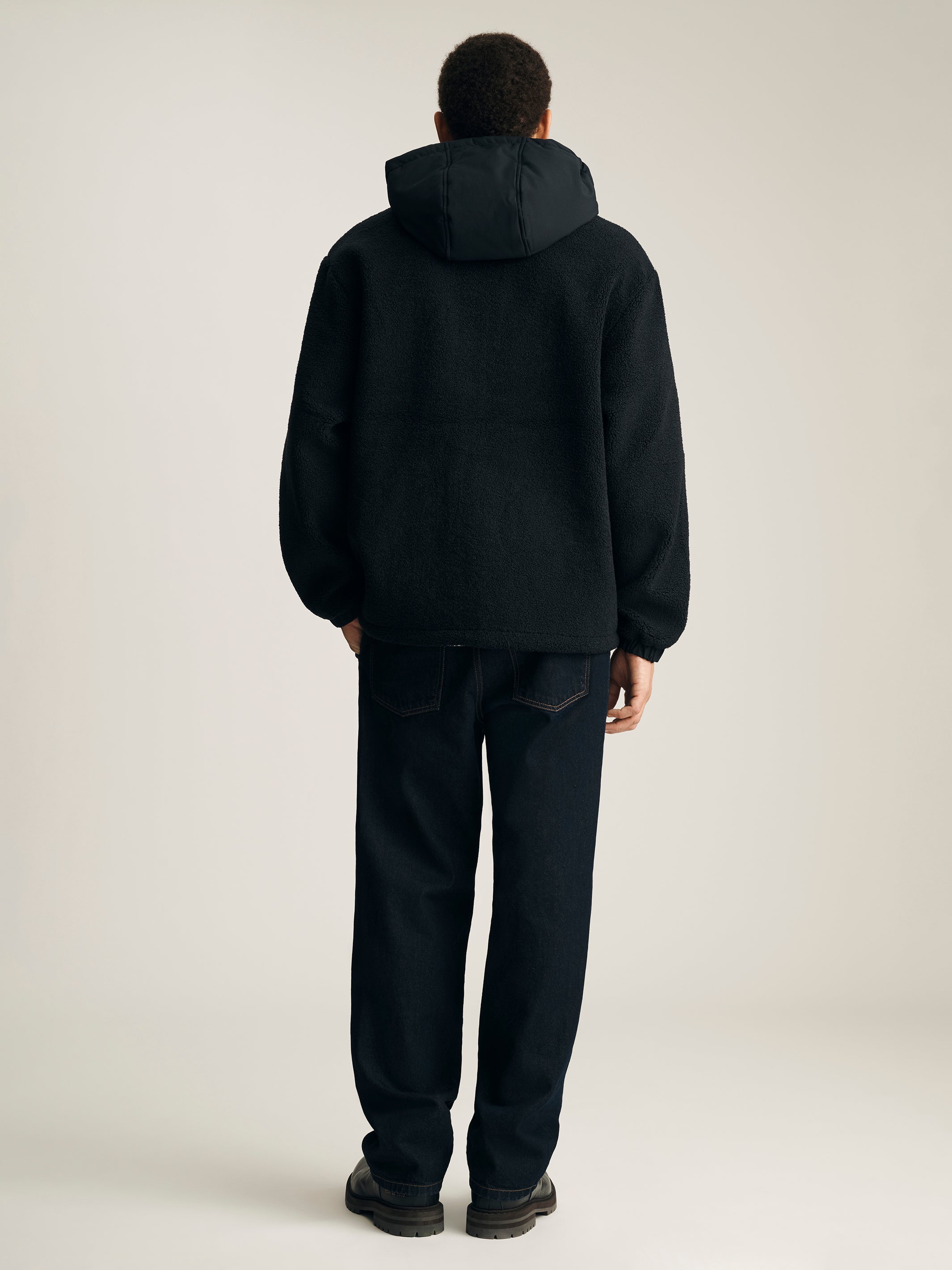 Brooklyn Industries Men's Brooklyn Hooded Jacket in Anthracite