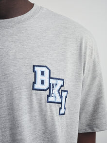 Men's Brooklyn T-Shirt in Mid Grey Melange