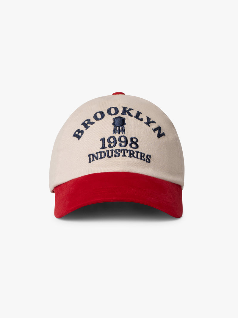 Brooklyn BKI 1998 Cap in True Red - BROOKLYN INDUSTRIES