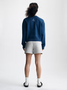 Women's One Love One Brooklyn Sweatshirt in Navy Peony - BROOKLYN INDUSTRIES