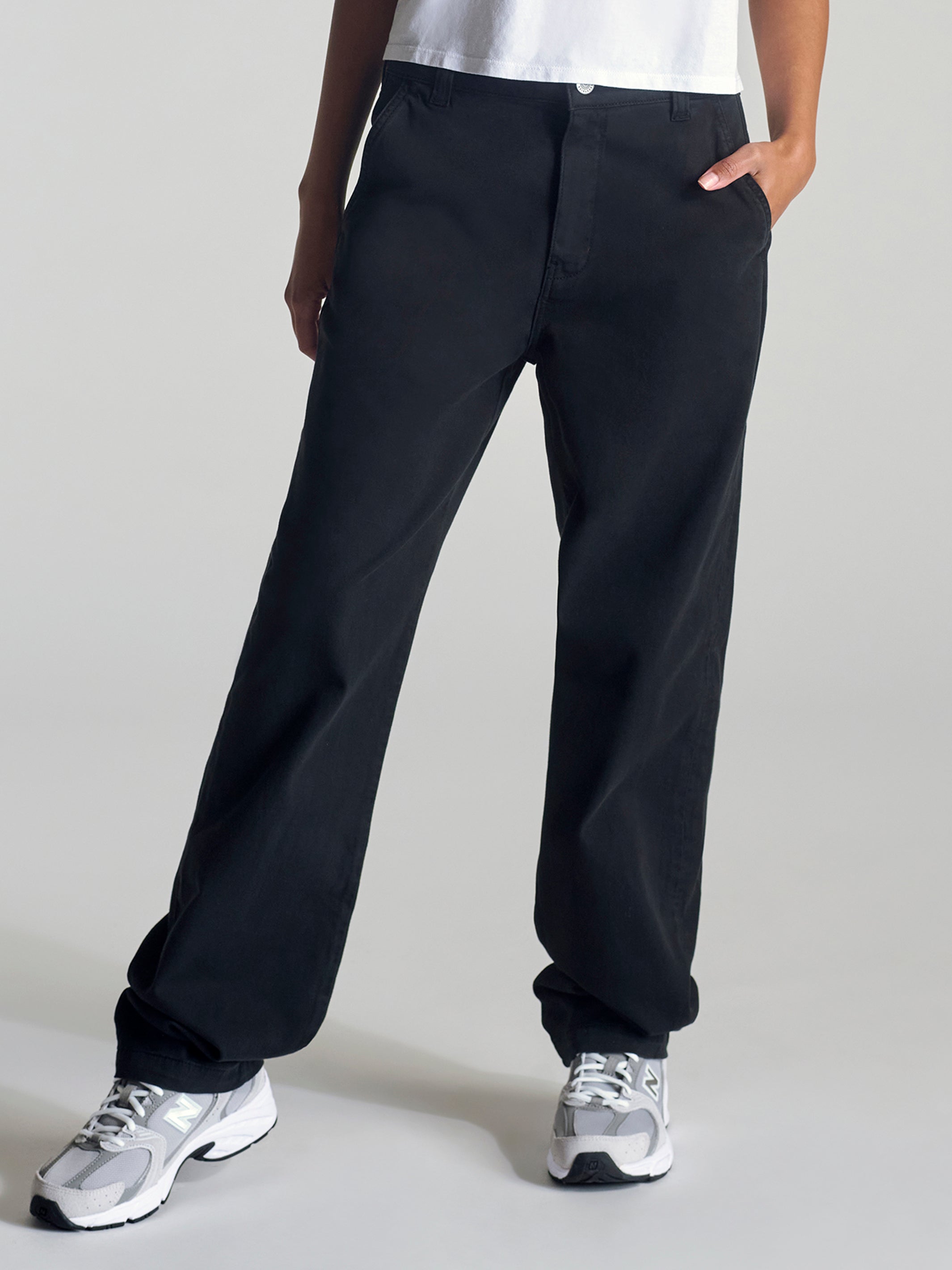 ＜美品＞CINOH / T/W TWILL PANTS CINOH - TWILL HIGH WAIST TWO TUCK PANTS / ハイウエスト