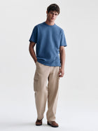 Men's Basic T-Shirt in Bijou Blue - BROOKLYN INDUSTRIES
