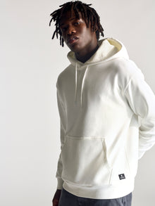 Men's Montrose Hooded Sweatshirt In Antique White - BROOKLYN INDUSTRIES