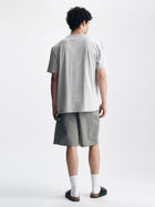 Men's Brooklyn Varsity T-Shirt in Light Grey Melange - BROOKLYN INDUSTRIES