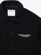 Men's Brooklyn Bomber Jacket in Jet Black