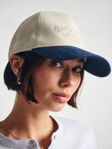 BKI Cap in Stone and Light Night - BROOKLYN INDUSTRIES