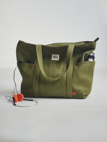 Brooklyn Tote Bag in Khaki