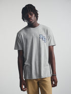 Men's Brooklyn T-Shirt in Mid Grey Melange