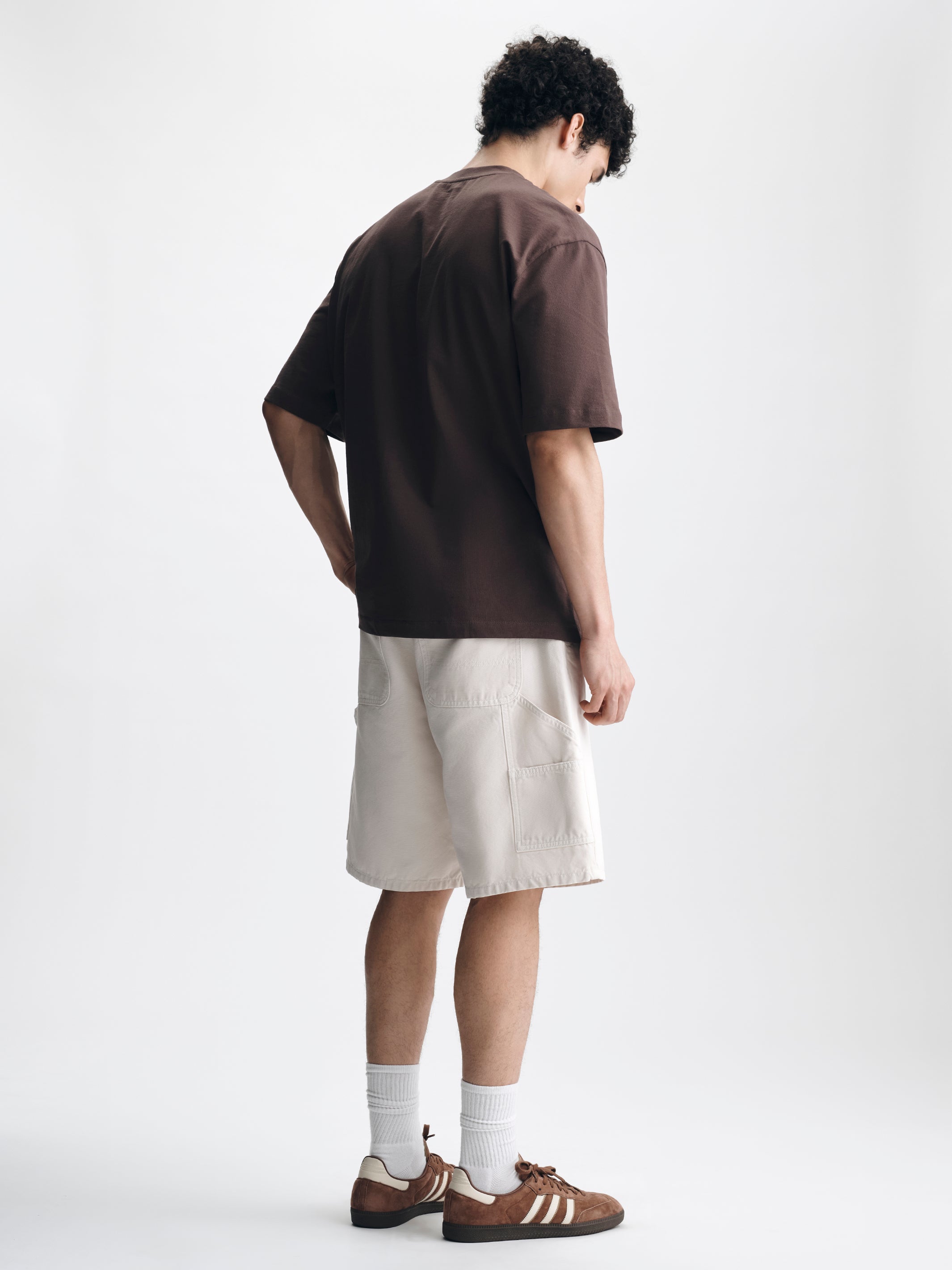 Men's Brooklyn Bridge Pocket T-Shirt in French Roast - BROOKLYN INDUSTRIES