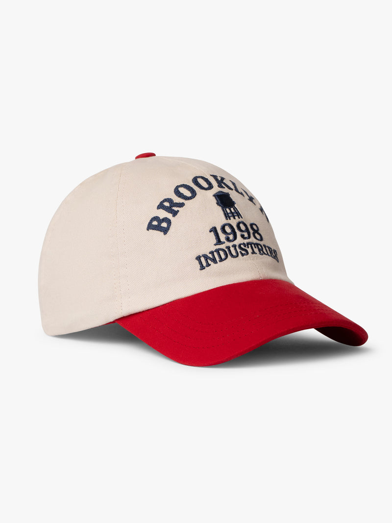 Brooklyn BKI 1998 Cap in True Red - BROOKLYN INDUSTRIES