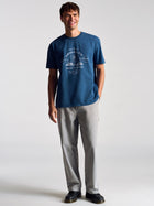 Men's Brooklyn Vintage T-Shirt In Orion Blue - BROOKLYN INDUSTRIES