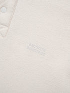 Men's Brooklyn Half Buttoned Sweatshirt in Turtledove - BROOKLYN INDUSTRIES