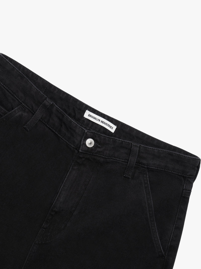 Men's Baggy Jeans in Smoke Street Denim