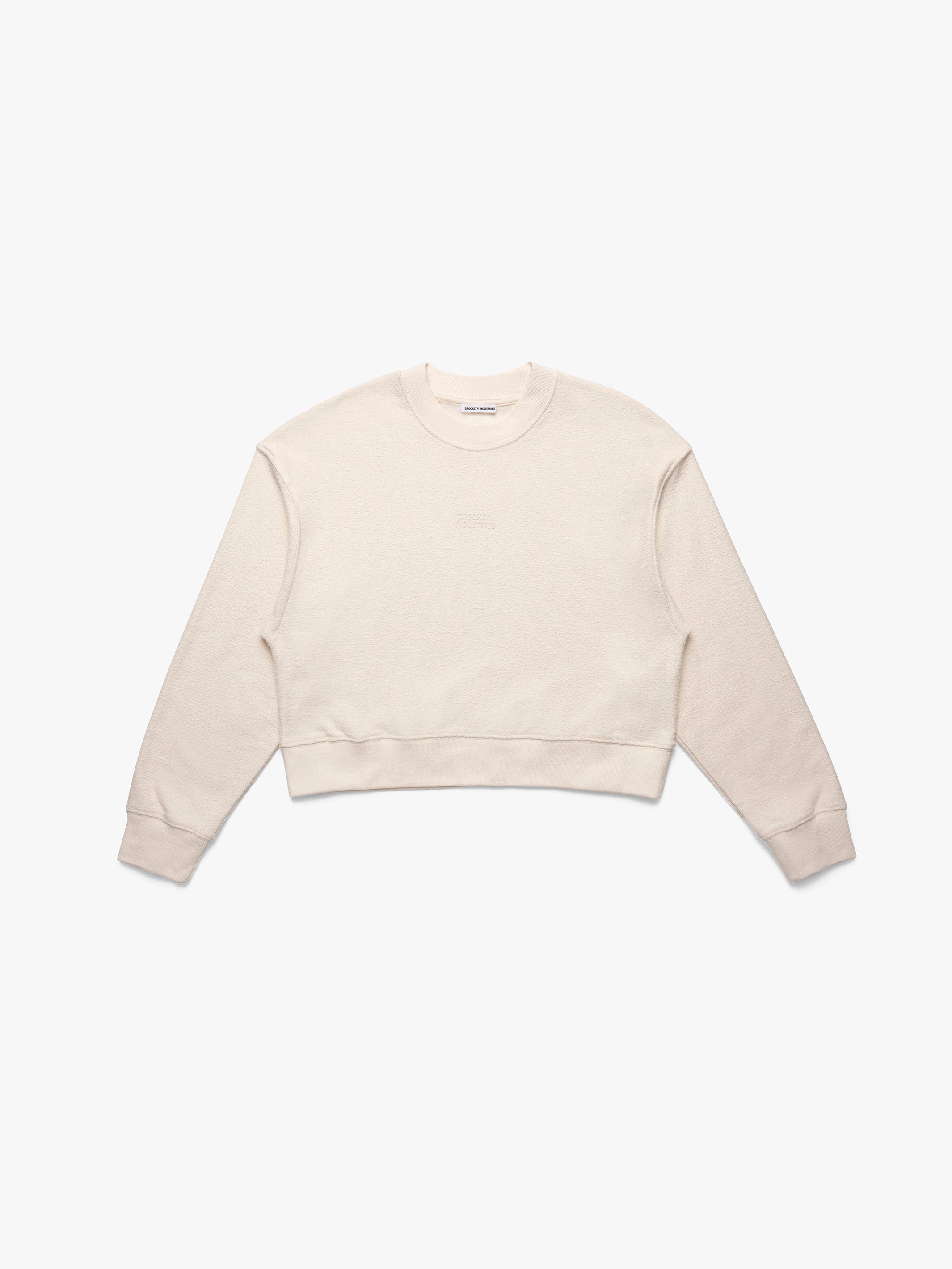 Women's Brooklyn Sweatshirt in Turtledove - BROOKLYN INDUSTRIES