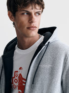 Men's Reversible Hooded Jacket in Jet Black - BROOKLYN INDUSTRIES