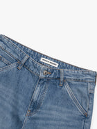 Women's Utility Jeans in Indigo Brushed Denim