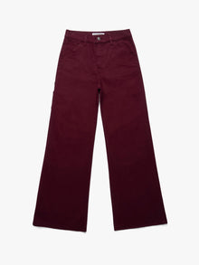 Women's Carpenter Jeans in Windsor Wine Colored Denim