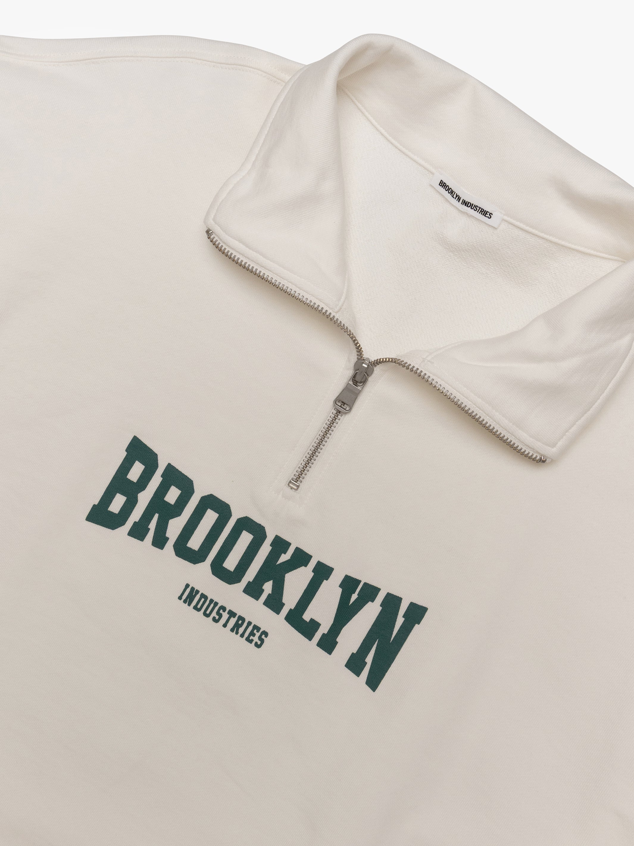 Brooklyn Industries Women's Brooklyn Oversized Half-Zip Sweatshirt