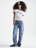 Women's Brooklyn Ringer T-Shirt in White