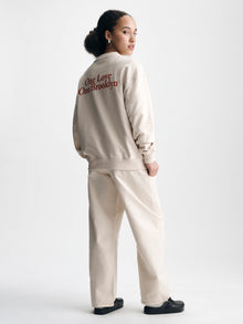 Women's One Love One Brooklyn Sweatshirt in Sandshell - BROOKLYN INDUSTRIES