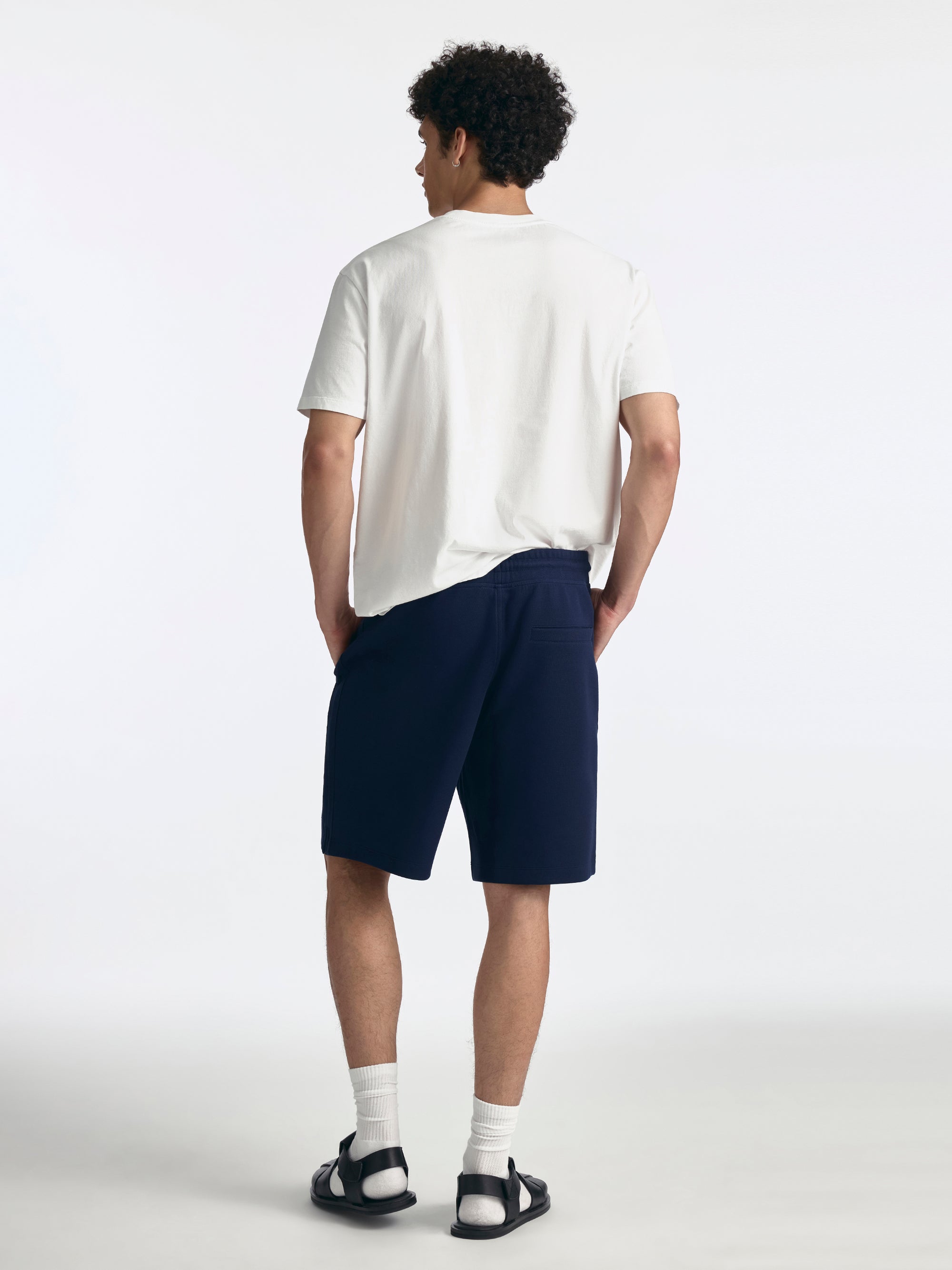 Men's Woven Shorts in Black Iris - BROOKLYN INDUSTRIES