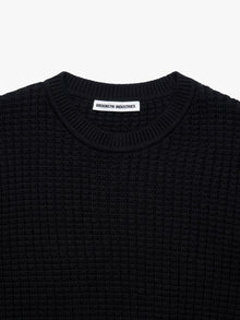 Men's Crew Neck Sweater in Black