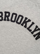 Men's Brooklyn T-Shirt In Grey Melange - BROOKLYN INDUSTRIES