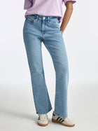 Maple High Rise Bootcut Jeans in Light Brushed Denim - BROOKLYN INDUSTRIES