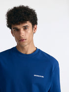 Men's Logo T-Shirt in Navy Peony - BROOKLYN INDUSTRIES