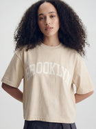 Women's Brooklyn T-Shirt in Sandshell - BROOKLYN INDUSTRIES