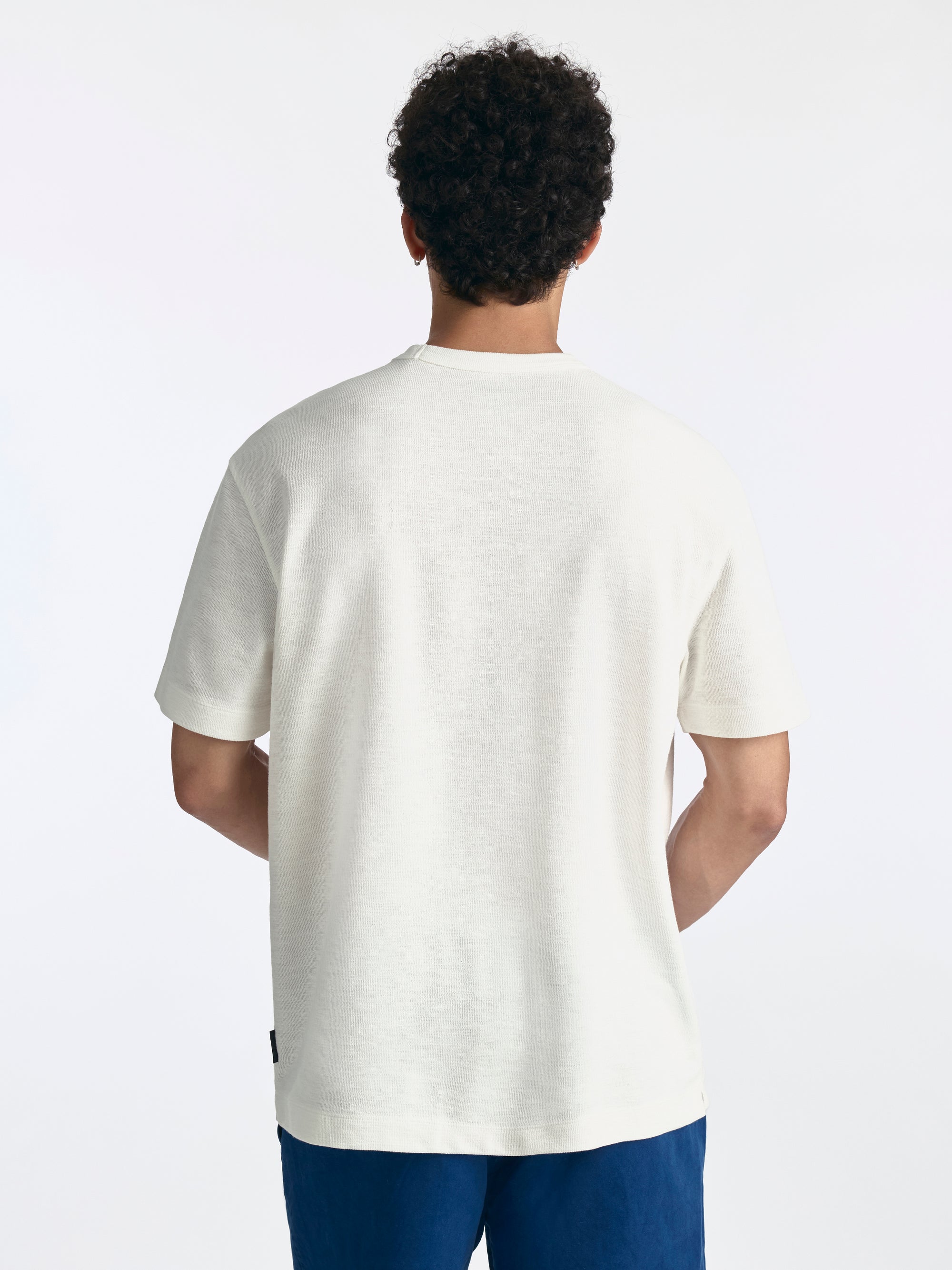 Men's Basic T-Shirt in Coconut Milk - BROOKLYN INDUSTRIES