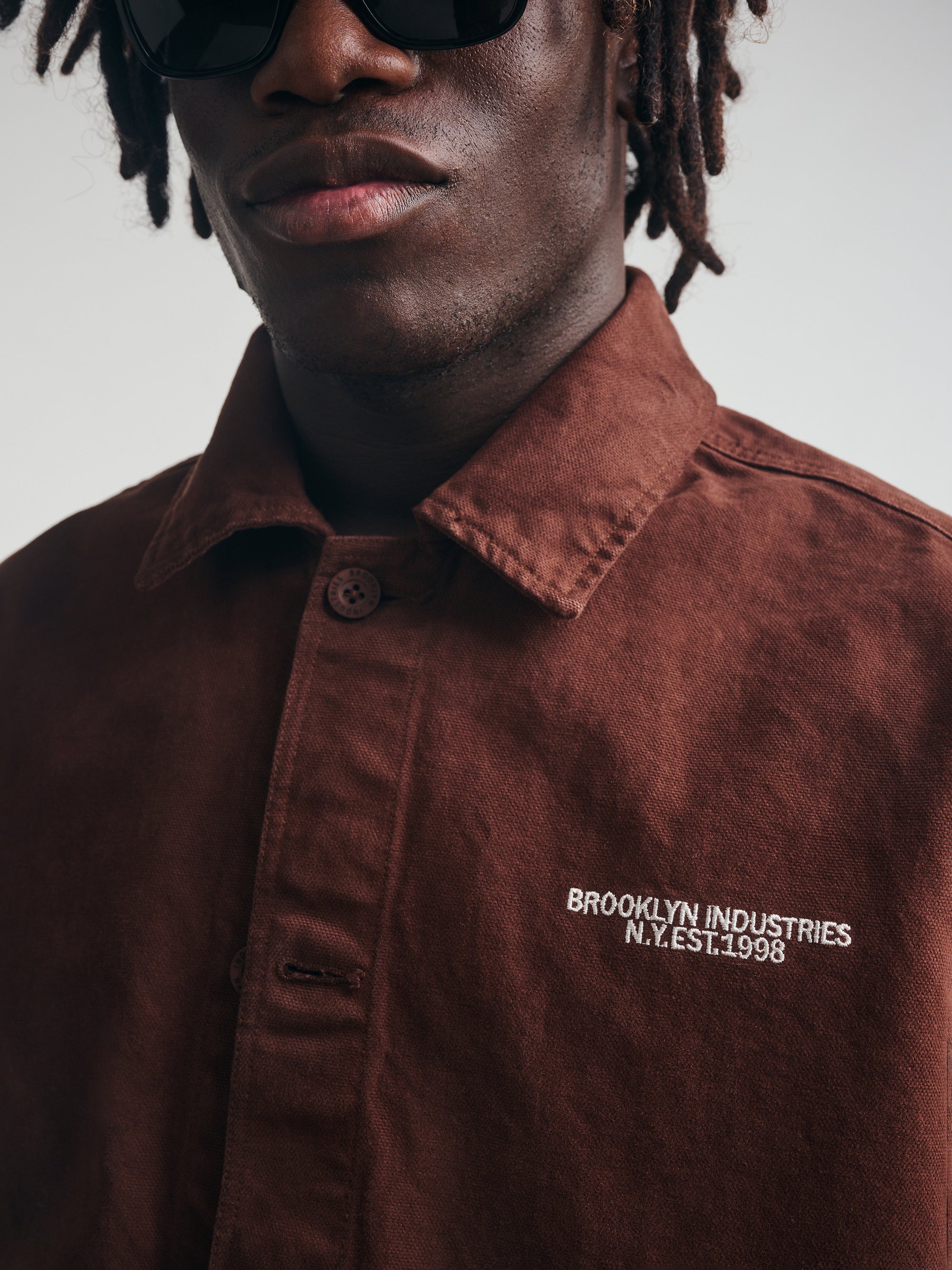 Men's Shacket In Potting Soil - BROOKLYN INDUSTRIES