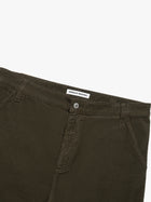 Men's Utility Pants In Dark Olive Cord