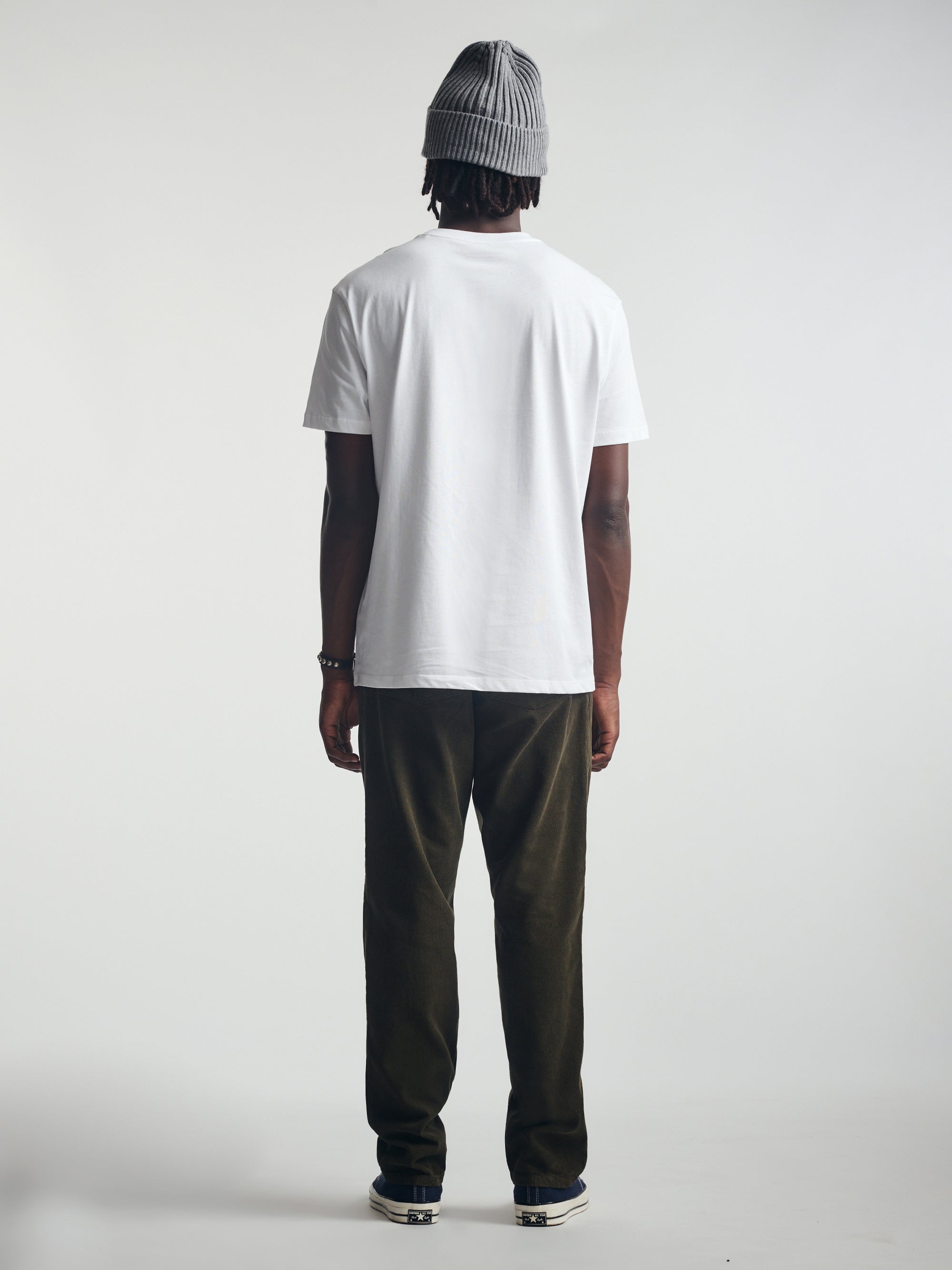 Men's Utility Pants In Dark Olive Cord - BROOKLYN INDUSTRIES