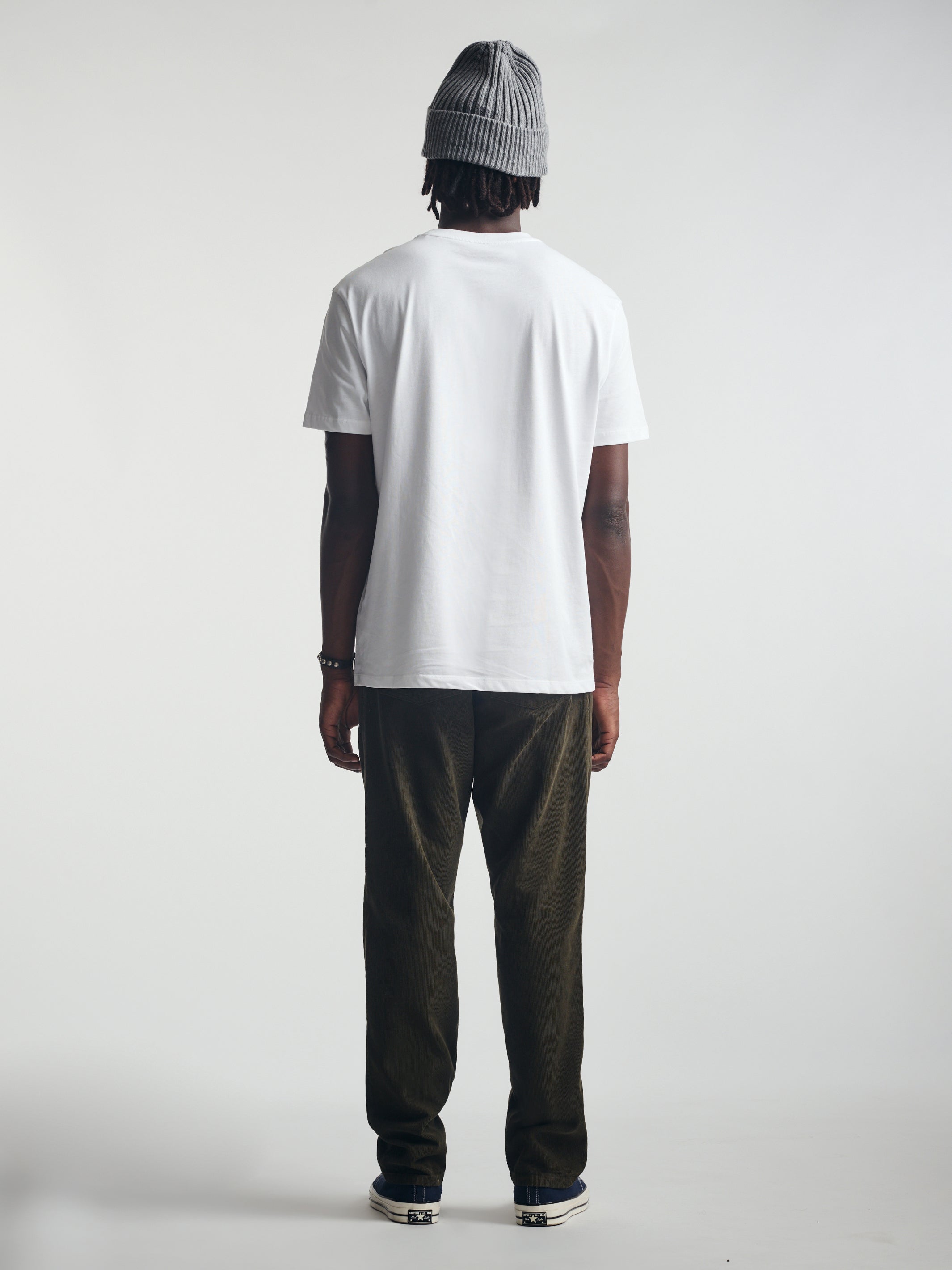 Men's Utility Pants In Dark Olive Cord - BROOKLYN INDUSTRIES