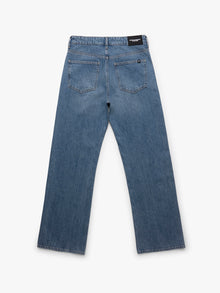 Women's Utility Jeans in Indigo Brushed Denim