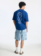 Men's Brooklyn Roots T-Shirt in Navy Peony - BROOKLYN INDUSTRIES