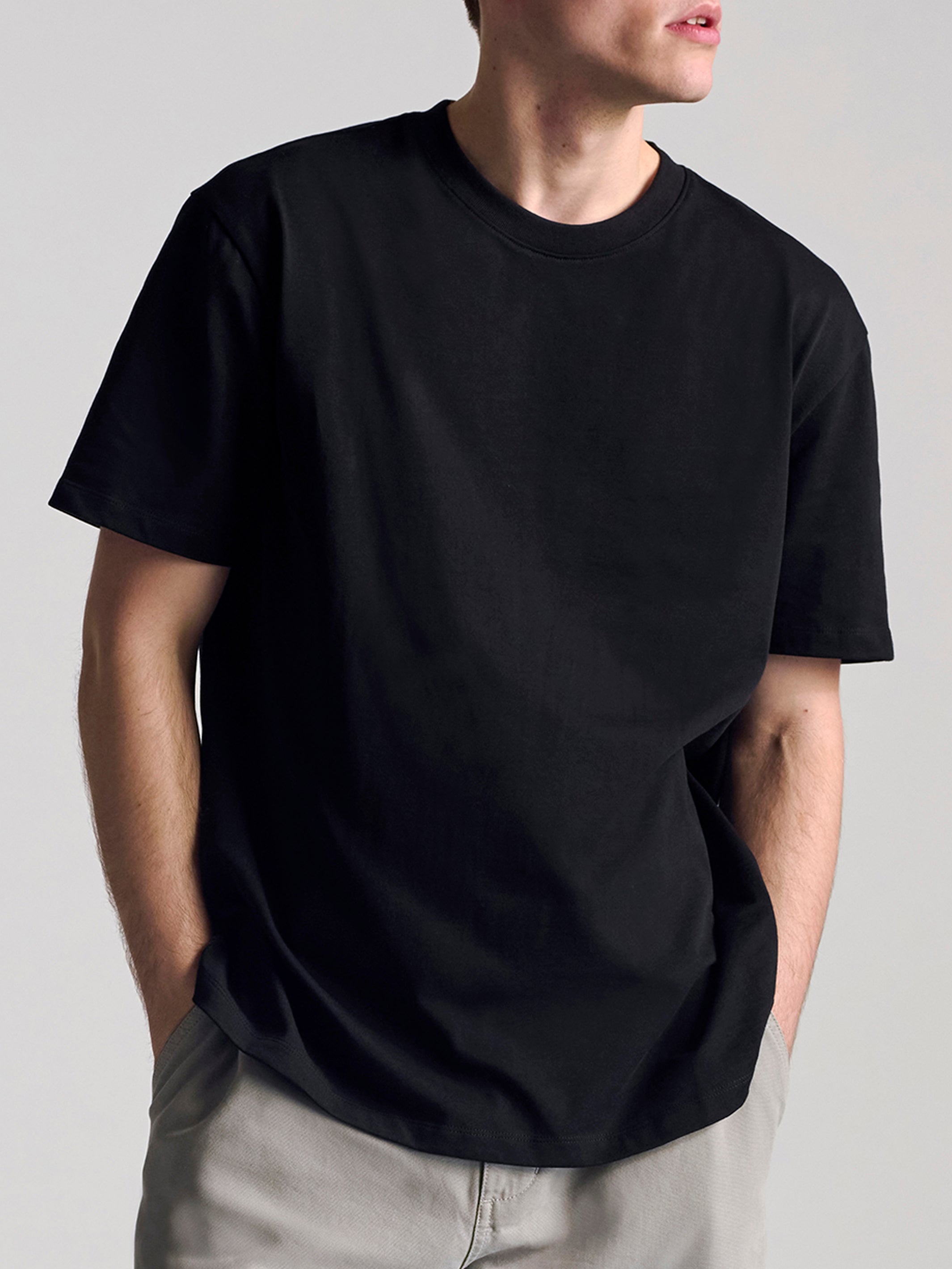 Men's Basic T-Shirt In Black - BROOKLYN INDUSTRIES