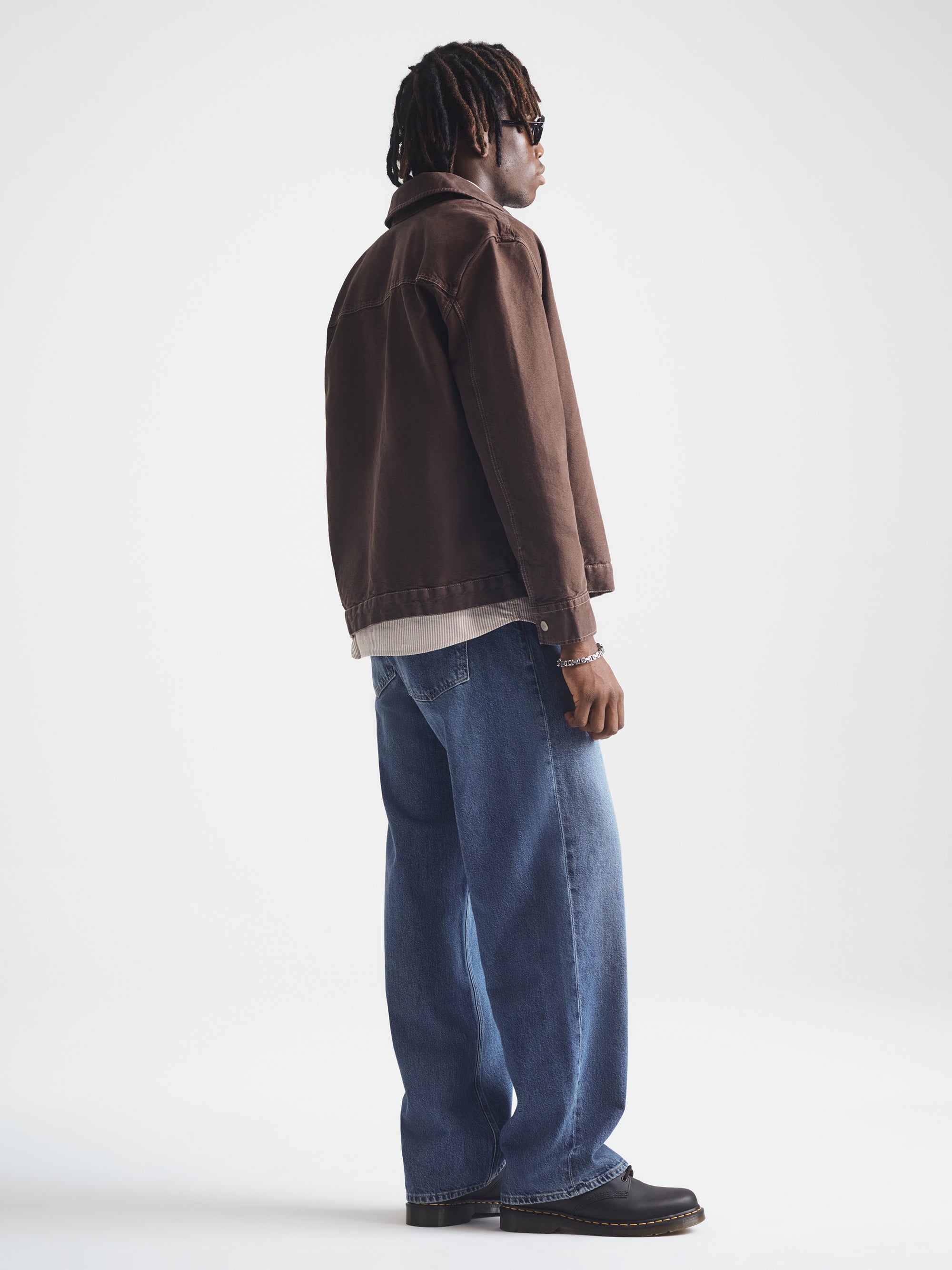 Men's Work Overshirt in After Dark