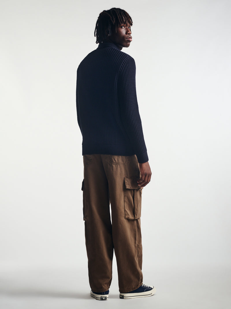 Men's Cargo Pants in Mocha Twill