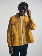 Men's Utility Shacket in Chai - BROOKLYN INDUSTRIES