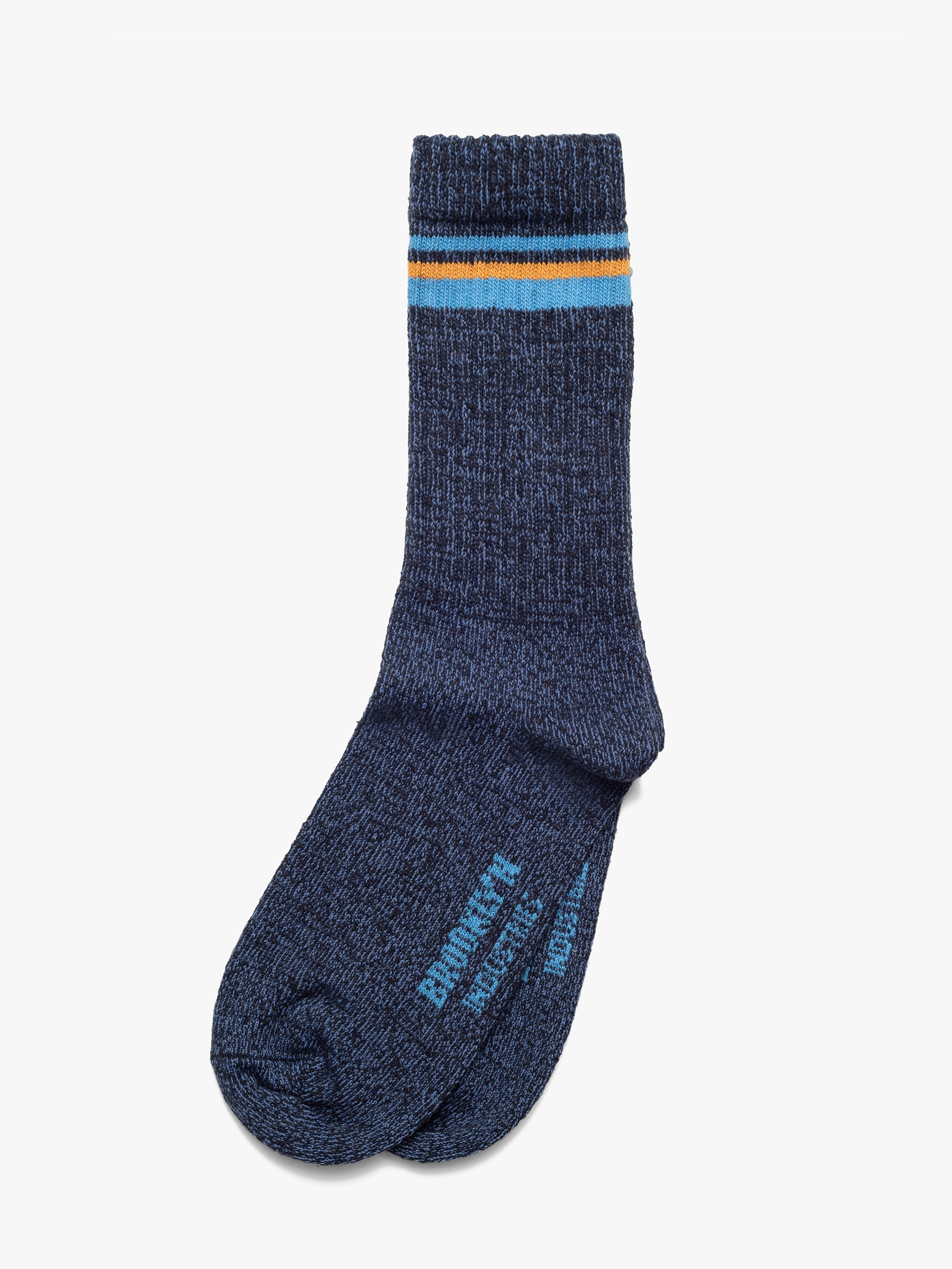 Men's Socket Socks in Dark Navy - BROOKLYN INDUSTRIES