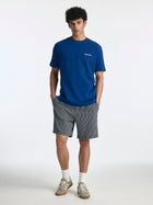 Men's Logo T-Shirt in Navy Peony - BROOKLYN INDUSTRIES