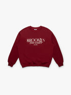 Women's Brooklyn 1988 Sweatshirt in Biking Red - BROOKLYN INDUSTRIES